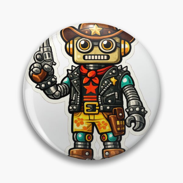 Item preview, Gunslinger Robot vintage toy designed and sold by chapistore.