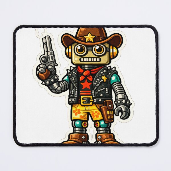 Item preview, Gunslinger Robot vintage toy designed and sold by chapistore.