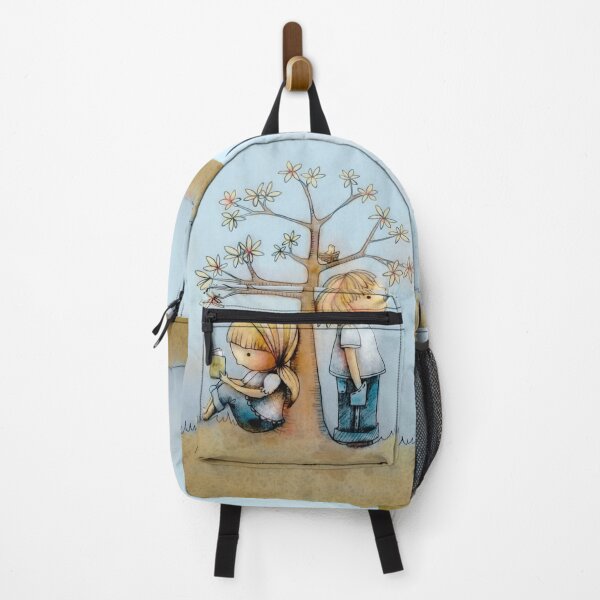 Item preview, Cute Whimsical Children Under Tree in Nature designed and sold by Karin Taylor.