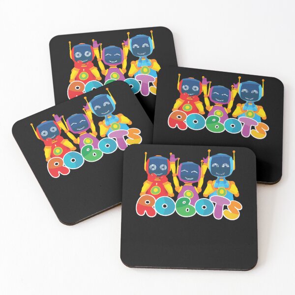 Item preview, Dancing Robot Friends designed and sold by artistka77.