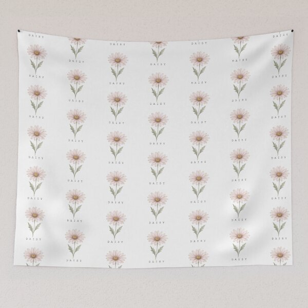 Item preview, Watercolor Daisy Flower Print With Typography Clipart designed and sold by FernLiz.