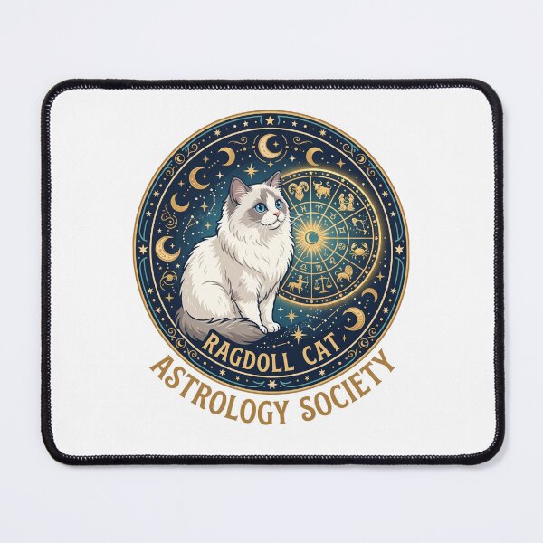 Item preview, Ragdoll Cat Astrology Society Zodiac Chart Horoscope designed and sold by PictoVibe.