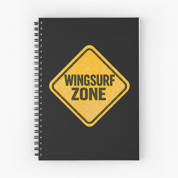 Item preview, Vintage Wingsurf  Zone Warning Sign designed and sold by Islabonita..