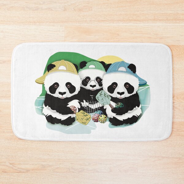 Item preview, Cute Panda Trio Pickleball Team Sports Tournament designed and sold by Karin Taylor.