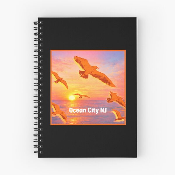 Item preview, Ocean City New Jersey designed and sold by Broken Antler Designs .