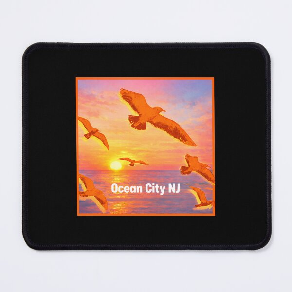 Item preview, Ocean City New Jersey designed and sold by Broken Antler Designs .