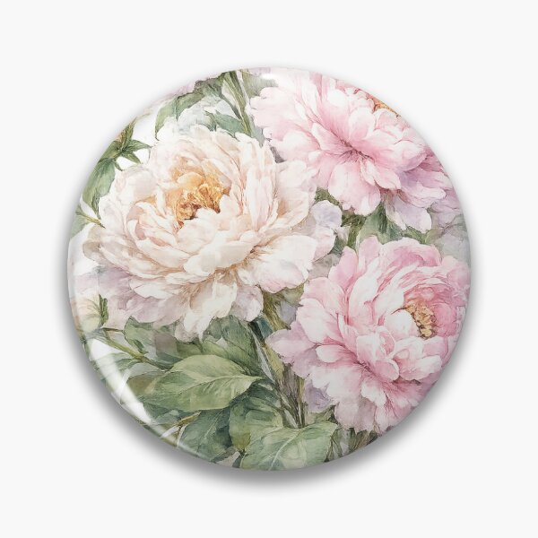 Item preview, Water color Peonies designed and sold by ZippyVibes81.