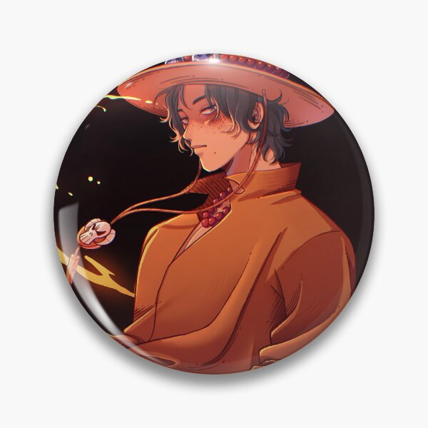 Item preview, Portgas D Ace One Piece Dramatic Flame Power Pose designed and sold by JohnEllisa.