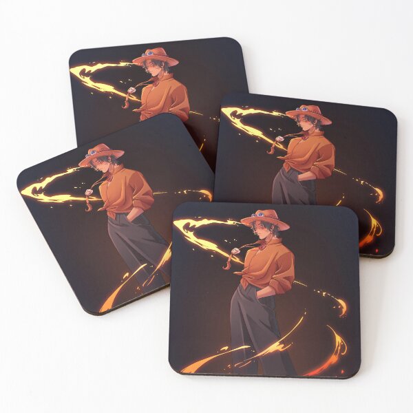 Item preview, Portgas D Ace One Piece Dramatic Flame Power Pose designed and sold by JohnEllisa.