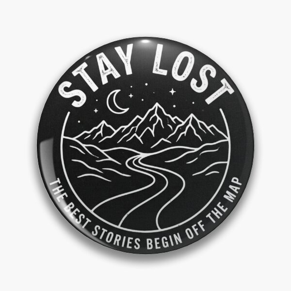 Item preview, Stay Lost designed and sold by Stickersdevelop.