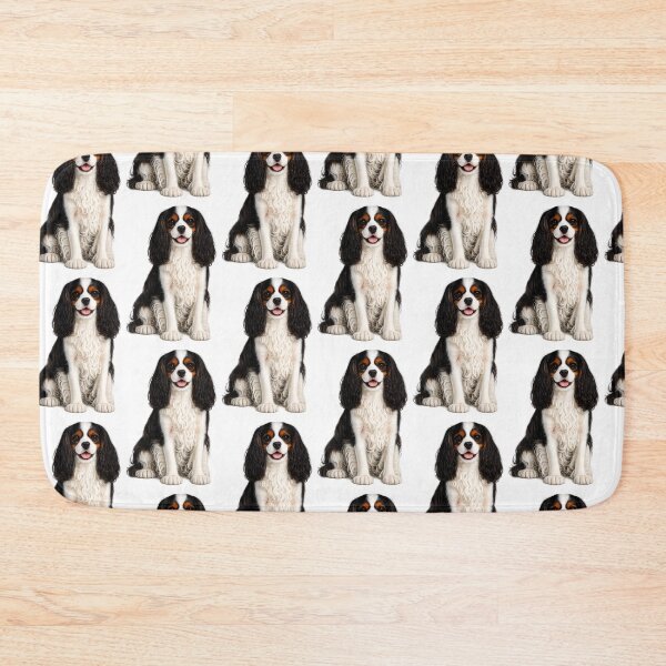 Item preview, King Charles Cavalier Spaniel Dog Tricolor  designed and sold by BackgroundND.