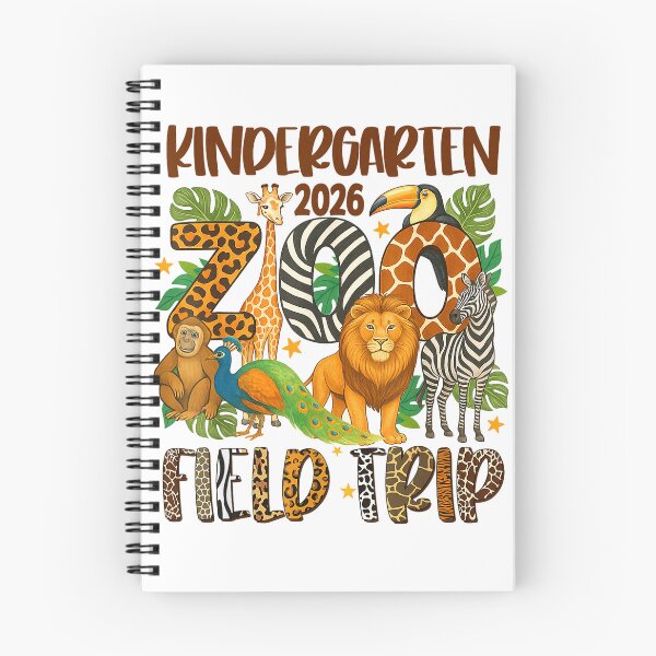 Item preview, Field Day Kindergarten 2026 Safari Zoo Field Trip Squad T-Shirt designed and sold by KTY-NUSS.