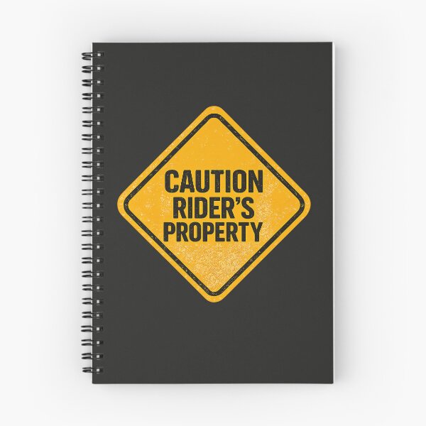 Item preview, Caution Rider’s Property Funny Water Sports Sign designed and sold by Islabonita..