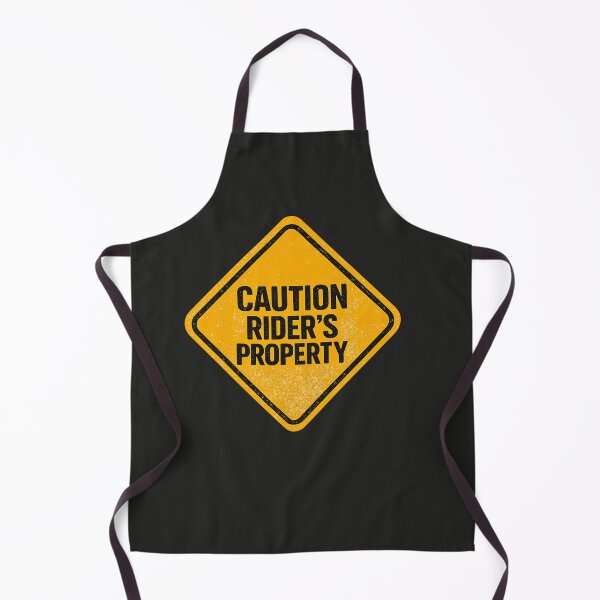 Item preview, Caution Rider’s Property Funny Water Sports Sign designed and sold by Islabonita..