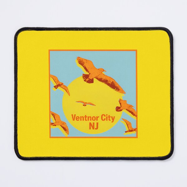 Item preview, Ventnor City New Jersey designed and sold by Broken Antler Designs .