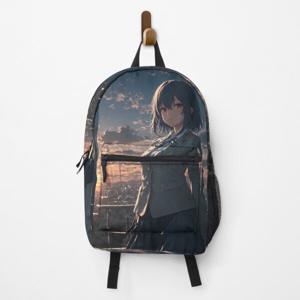 Item preview, Umi Asanagi Second Prettiest Girl Rooftop Sunset Mood designed and sold by MartyHinson.