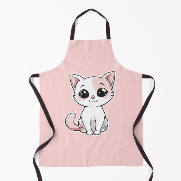 Item preview, Cute Kawaii Pastel Kitten Sticker Art designed and sold by Phongphut.