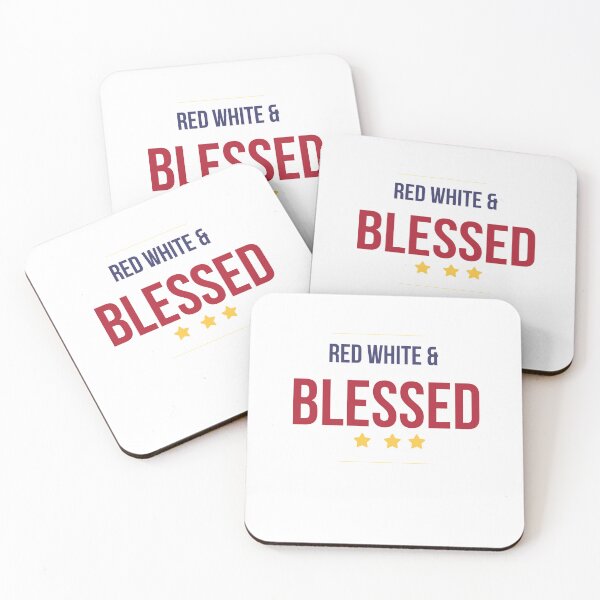Item preview, Red White & Blessed – Patriotic Faith Design designed and sold by mayacreations7.