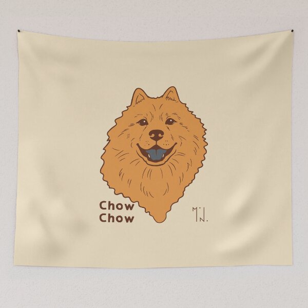 Item preview, Chow Chow Dog Cute Fluffy Puppy  designed and sold by MonoGarabato.