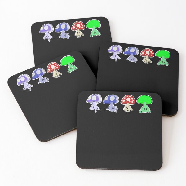 Item preview, Colorful Mushroom Character Set designed and sold by Francis405.