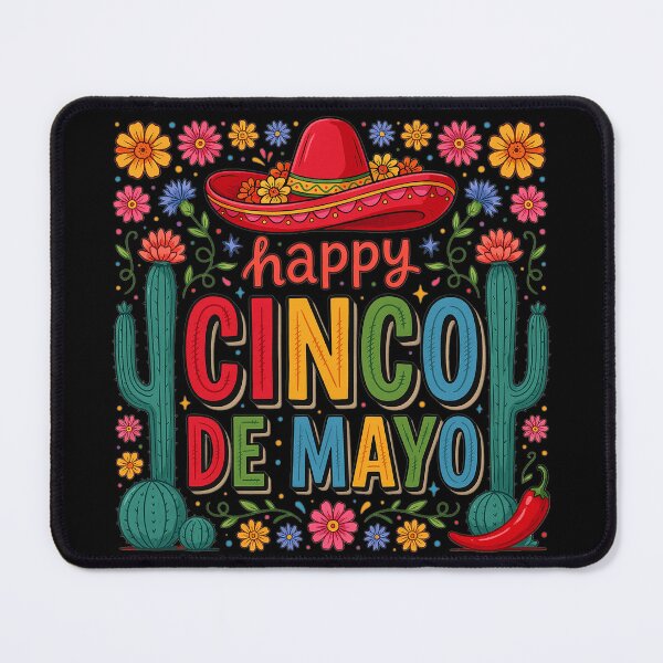 Item preview, Happy 5 De Mayo Cinco de Mayo Viva Mexico 5 De Mayo designed and sold by OlakunleOloroz.