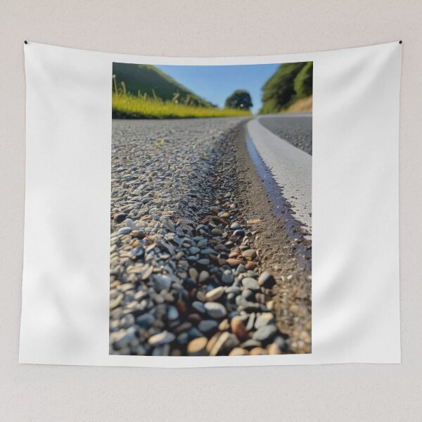 Item preview, Landscape - Country Road, Ground-level Perspective and Mineral Texture designed and sold by Reverso-Design.