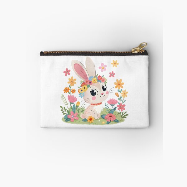 Item preview, Adorable Floral Bunny designed and sold by trendspatterns.