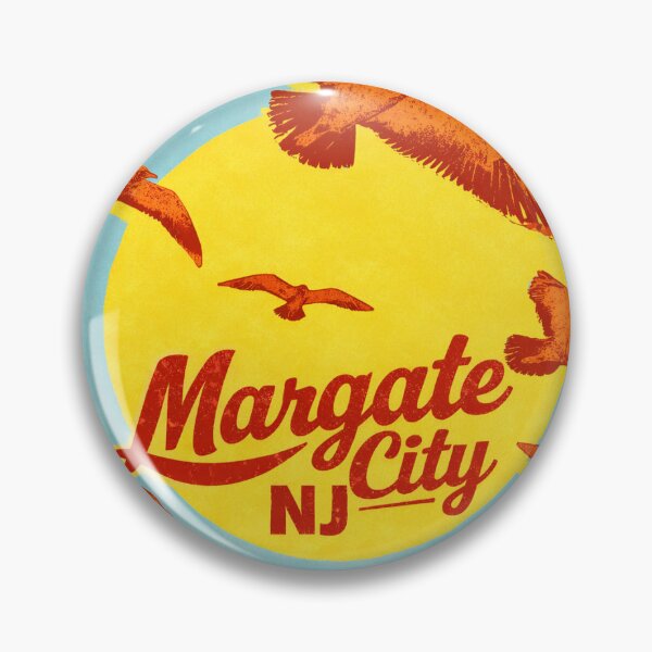Item preview, Margate City New Jersey designed and sold by Broken Antler Designs .