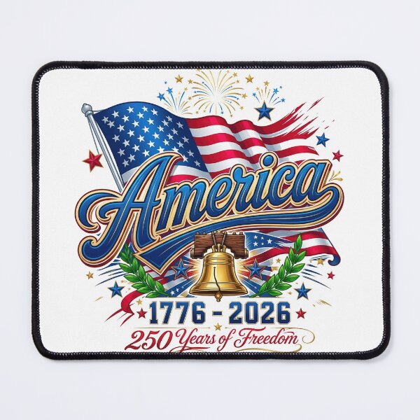 Item preview, America 250 Years Fourth of July Unisex classic tee designed and sold by Sticker Up.