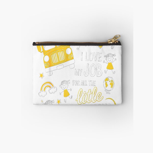 Item preview, Funny Bus Driver I Love My Job Little Reasons Back to School T-Shirt designed and sold by Badriiiii.