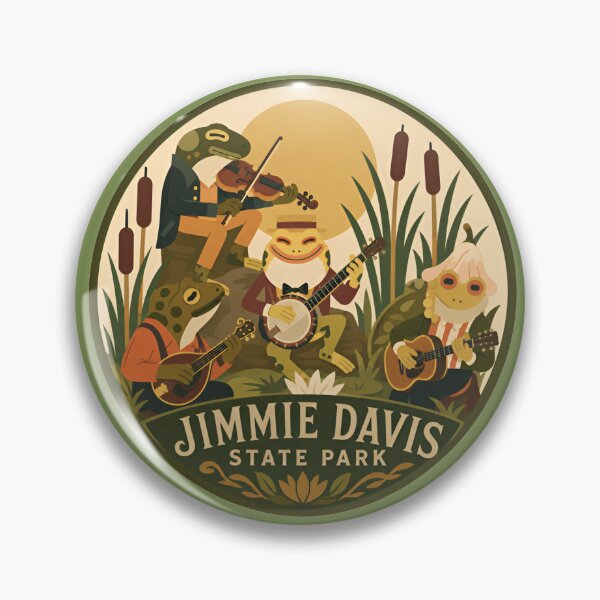 Item preview, Jimmie Davis State Park designed and sold by Broken Antler Designs .