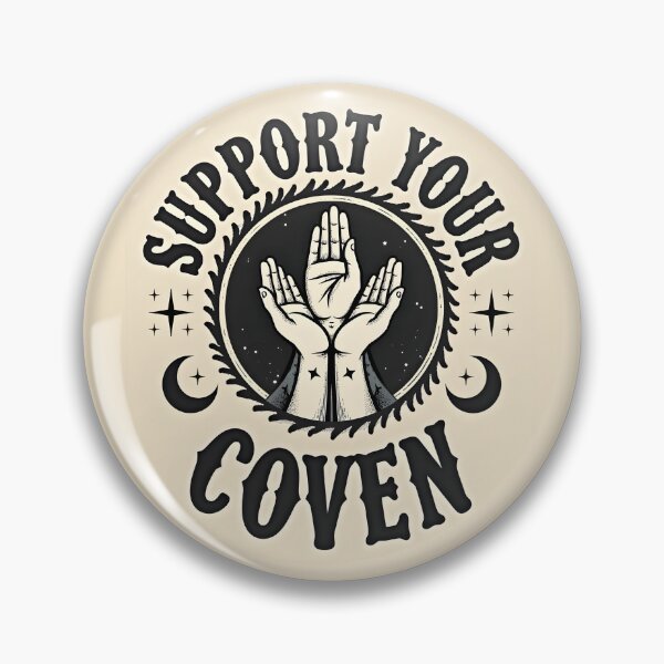 Item preview, Support Your Local Coven – Feminist Witchy Unity Design designed and sold by Dreambytes.