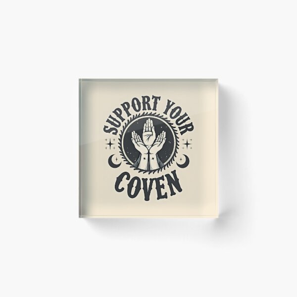 Item preview, Support Your Local Coven – Feminist Witchy Unity Design designed and sold by Dreambytes.