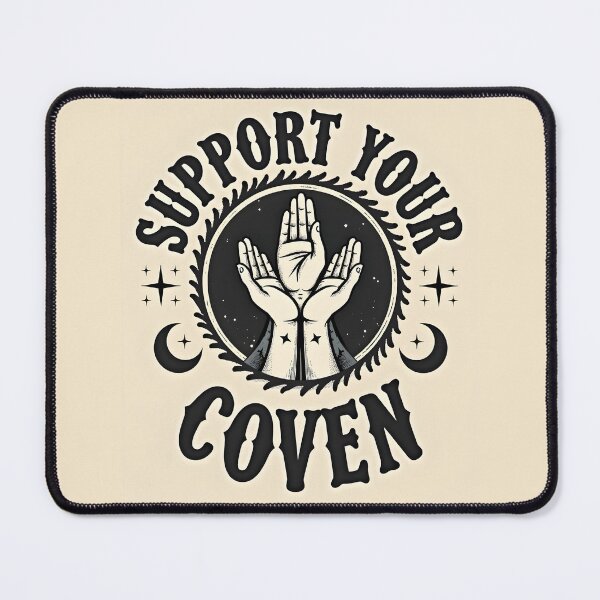 Item preview, Support Your Local Coven – Feminist Witchy Unity Design designed and sold by Dreambytes.