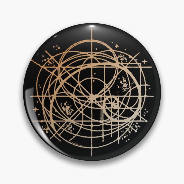 Item preview, Golden Ratio Fibonacci Spiral | Sacred Geometry Line Art | copper and ivory Colors | Graphic designed and sold by Made by Tamar.