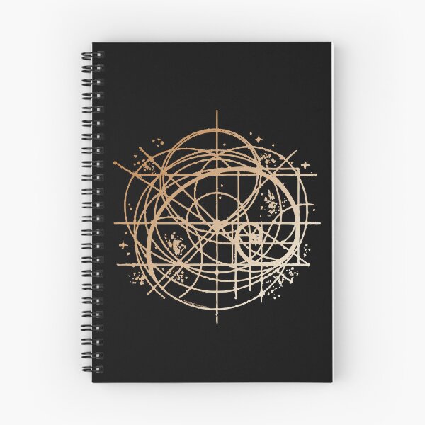 Item preview, Golden Ratio Fibonacci Spiral | Sacred Geometry Line Art | copper and ivory Colors | Graphic designed and sold by Made by Tamar.