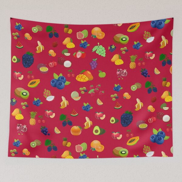 Item preview, fruit pattern designed and sold by InkByDP.