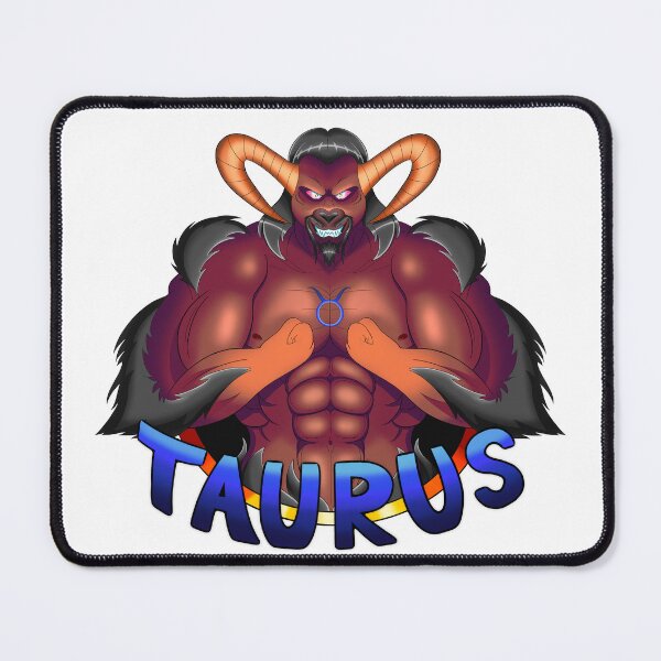 Item preview, Taurus Bull Zodiac Sign - Anime OC designed and sold by TacticArtsSt0re.