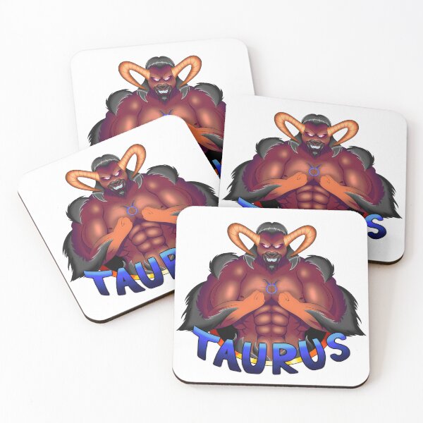 Item preview, Taurus Bull Zodiac Sign - Anime OC designed and sold by TacticArtsSt0re.
