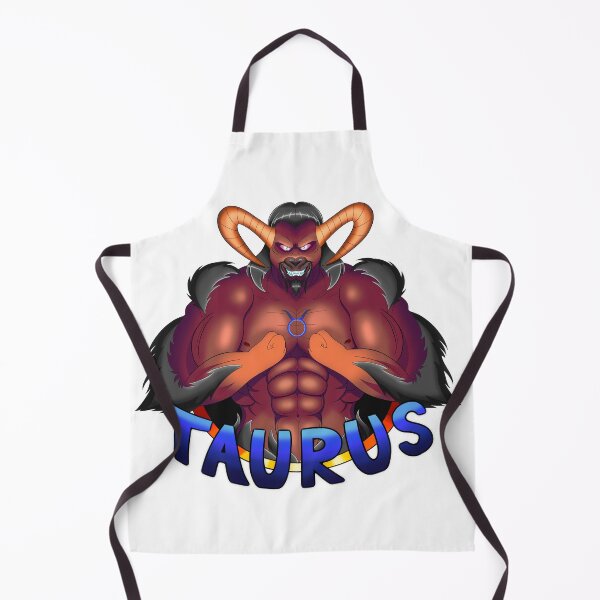 Item preview, Taurus Bull Zodiac Sign - Anime OC designed and sold by TacticArtsSt0re.
