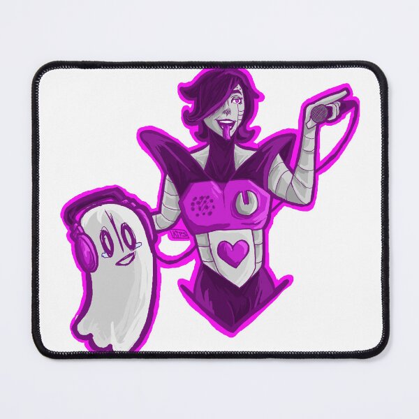 Item preview, Mettaton and Napstablook designed and sold by KYOKIPS DESIGNS.