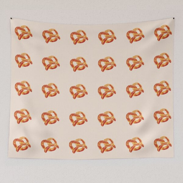 Item preview, Watercolor pretzel designed and sold by pinkyfish1010.