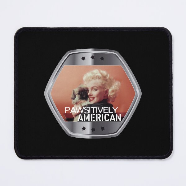 Item preview, Pawsitively American (on Black) designed and sold by PawsitiveMum3.