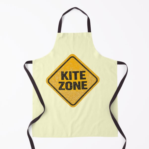 Item preview, Kite Zone Warning Sign | Kitesurf Beach Decor designed and sold by Islabonita..