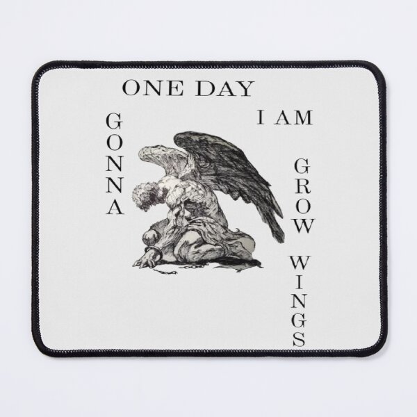 Item preview, Fallen angel"one day I am gonna grow wings" designed and sold by Jcb.koberaX.