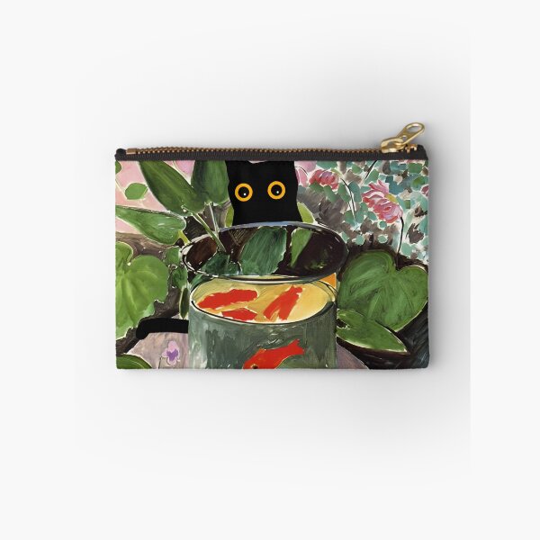 Item preview, matisse's goldfish and a cat designed and sold by PurrfectHome.
