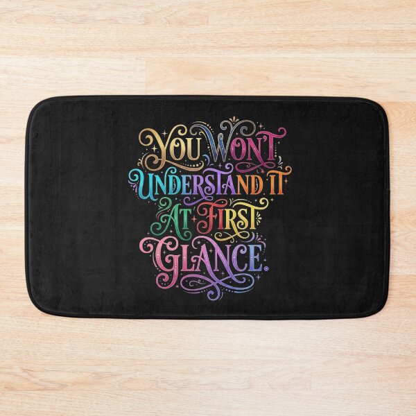 Item preview,  You Wont Understand It At First Glance Retro Vintry Off designed and sold by VintryOff.