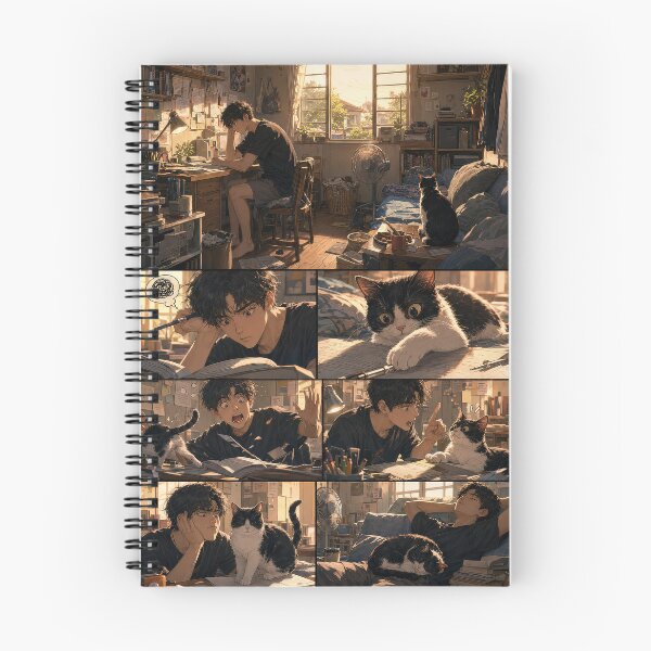 Item preview, Student Life Cozy Reading Room Comic Print designed and sold by Grafititee.