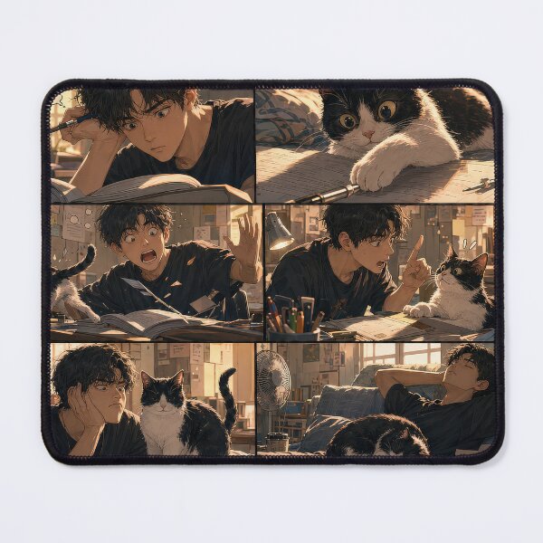 Item preview, Student Life Cozy Reading Room Comic Print designed and sold by Grafititee.