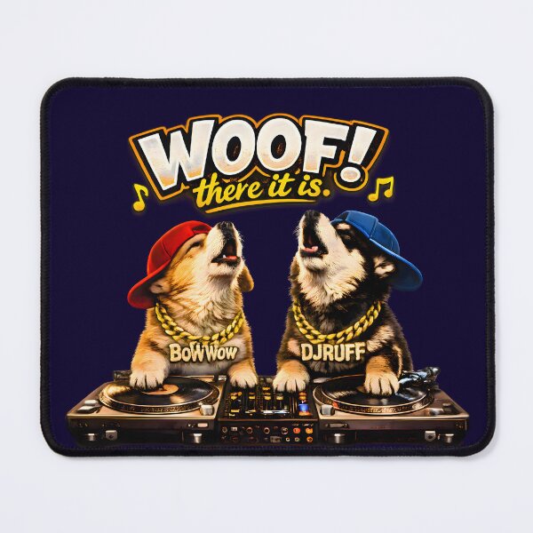 Item preview, WOOF! there it is. Puppy DJ parody designed and sold by RockyMemes.